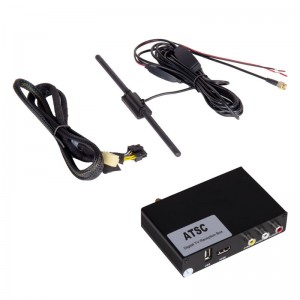 SYGAV Sintonizador de TV para carro ATSC Receptor de TV digital com antena para EUA CA MEX