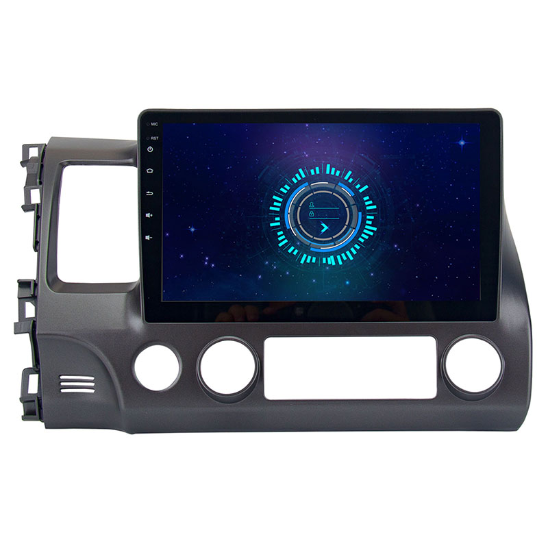 Аўтамабільная стэрэамагнітола SYGAV 10,2 цалі Android для 2006-2011 Honda Civic GPS-навігацыя CarPlay Android Auto WiFi Bluetooth Выява